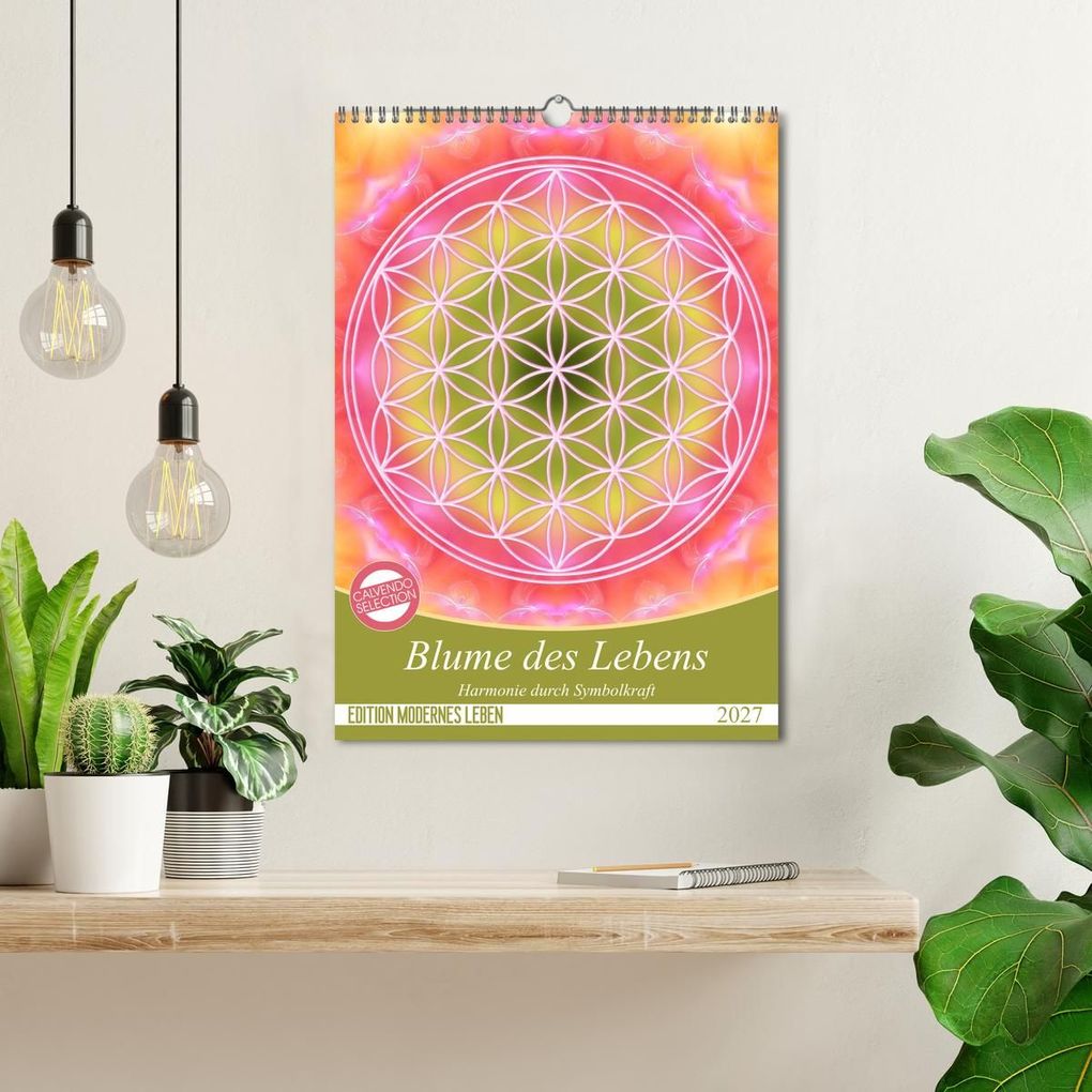 Weitere Ansicht: Blume des Lebens - Harmonie durch Symbolkraft (Wandkalender 2027 DIN A3 hoch), CALVENDO Monatskalender | Gaby Shayana Hoffmann, Calvendo