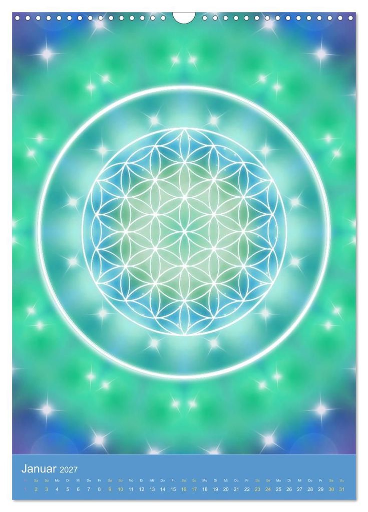 Weitere Ansicht: Blume des Lebens - Harmonie durch Symbolkraft (Wandkalender 2027 DIN A3 hoch), CALVENDO Monatskalender | Gaby Shayana Hoffmann, Calvendo