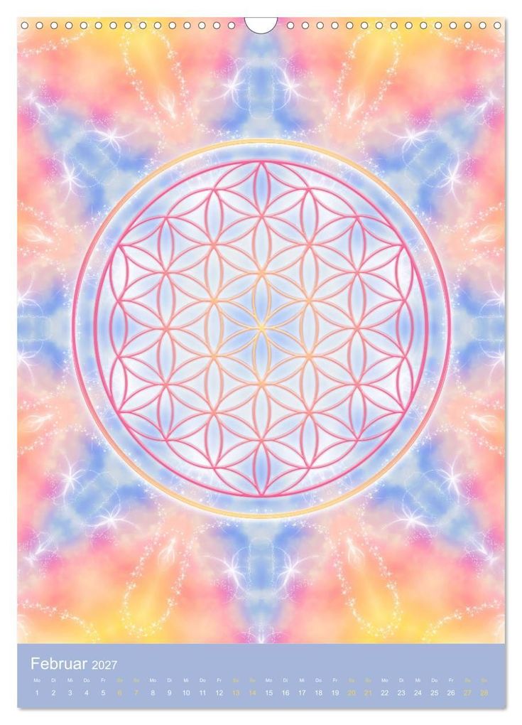 Weitere Ansicht: Blume des Lebens - Harmonie durch Symbolkraft (Wandkalender 2027 DIN A3 hoch), CALVENDO Monatskalender | Gaby Shayana Hoffmann, Calvendo