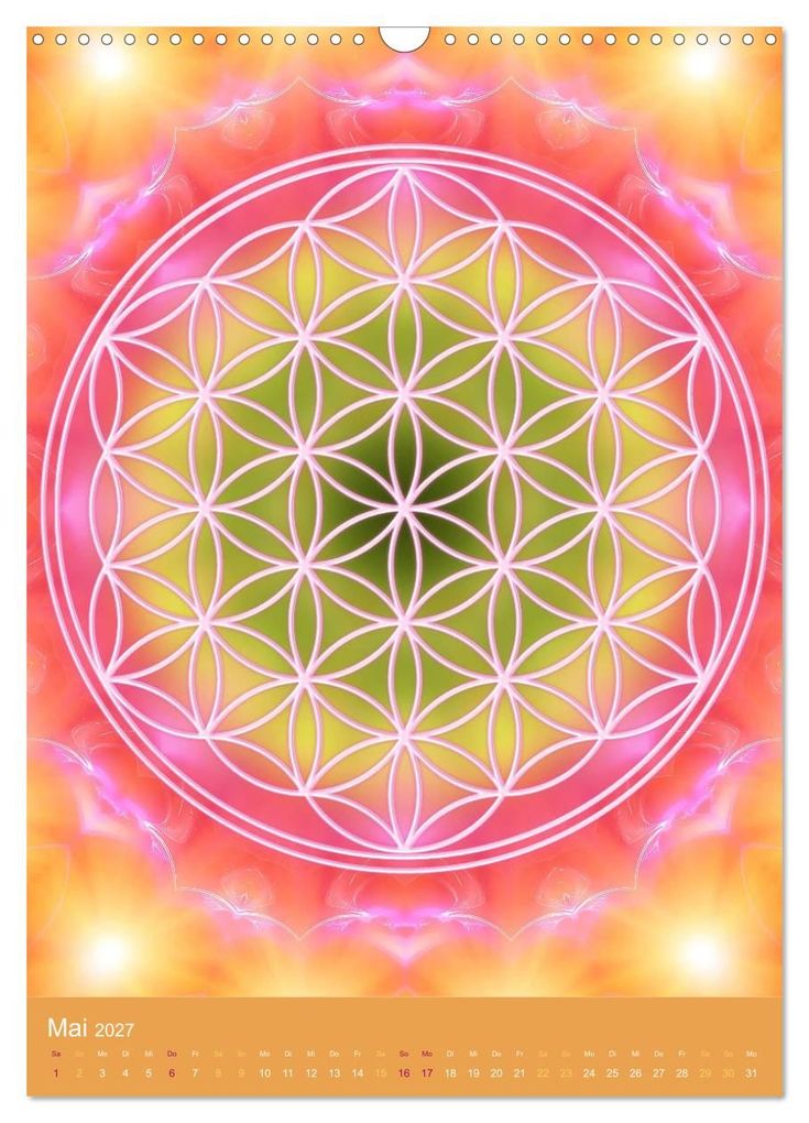 Weitere Ansicht: Blume des Lebens - Harmonie durch Symbolkraft (Wandkalender 2027 DIN A3 hoch), CALVENDO Monatskalender | Gaby Shayana Hoffmann, Calvendo