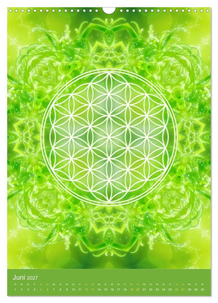 Weitere Ansicht: Blume des Lebens - Harmonie durch Symbolkraft (Wandkalender 2027 DIN A3 hoch), CALVENDO Monatskalender | Gaby Shayana Hoffmann, Calvendo