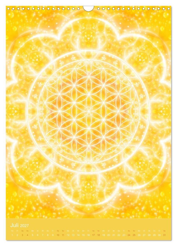 Weitere Ansicht: Blume des Lebens - Harmonie durch Symbolkraft (Wandkalender 2027 DIN A3 hoch), CALVENDO Monatskalender | Gaby Shayana Hoffmann, Calvendo