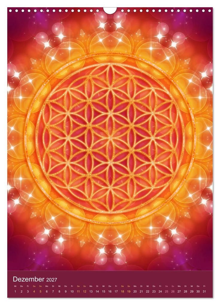 Weitere Ansicht: Blume des Lebens - Harmonie durch Symbolkraft (Wandkalender 2027 DIN A3 hoch), CALVENDO Monatskalender | Gaby Shayana Hoffmann, Calvendo