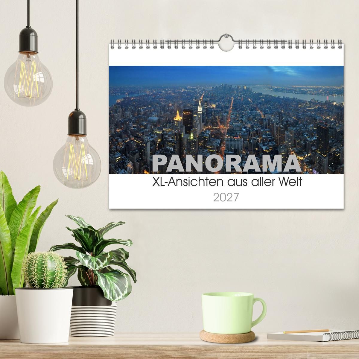 Weitere Ansicht: Panorama. XL-Ansichten aus aller Welt (Wandkalender 2027 DIN A4 quer), CALVENDO Monatskalender | Uwe Bade, Calvendo