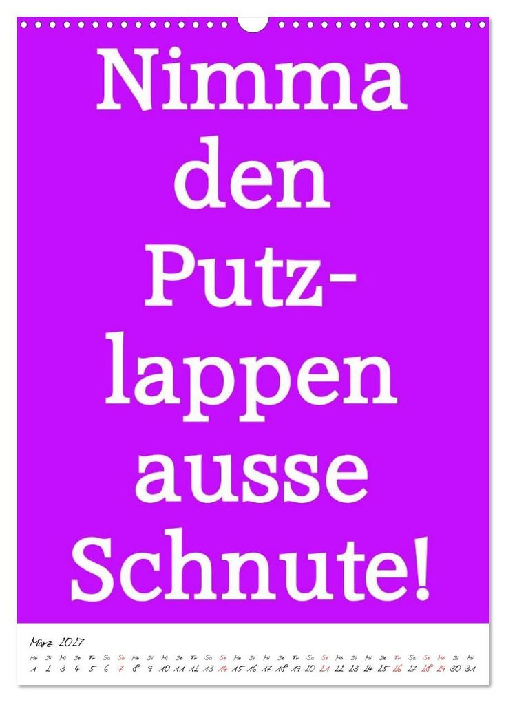 Weitere Ansicht: Sprüche ausm Pott (Wandkalender 2027 DIN A3 hoch), CALVENDO Monatskalender | Christine Daus, Calvendo
