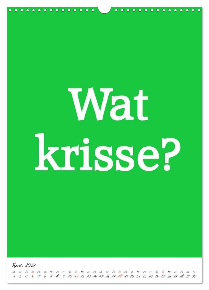 Weitere Ansicht: Sprüche ausm Pott (Wandkalender 2027 DIN A3 hoch), CALVENDO Monatskalender | Christine Daus, Calvendo