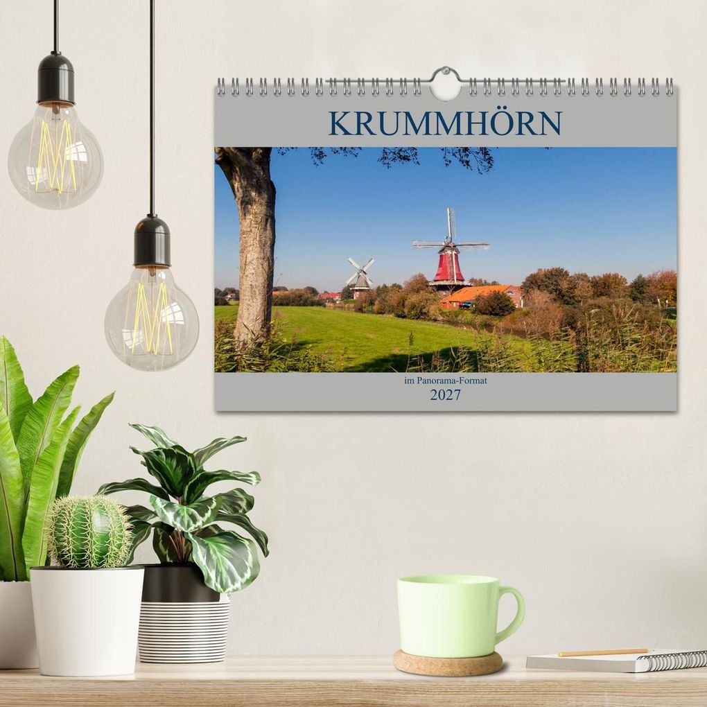 Weitere Ansicht: Krummhörn im Panorama-Format (Wandkalender 2027 DIN A4 quer), CALVENDO Monatskalender | Andrea Dreegmeyer, Calvendo