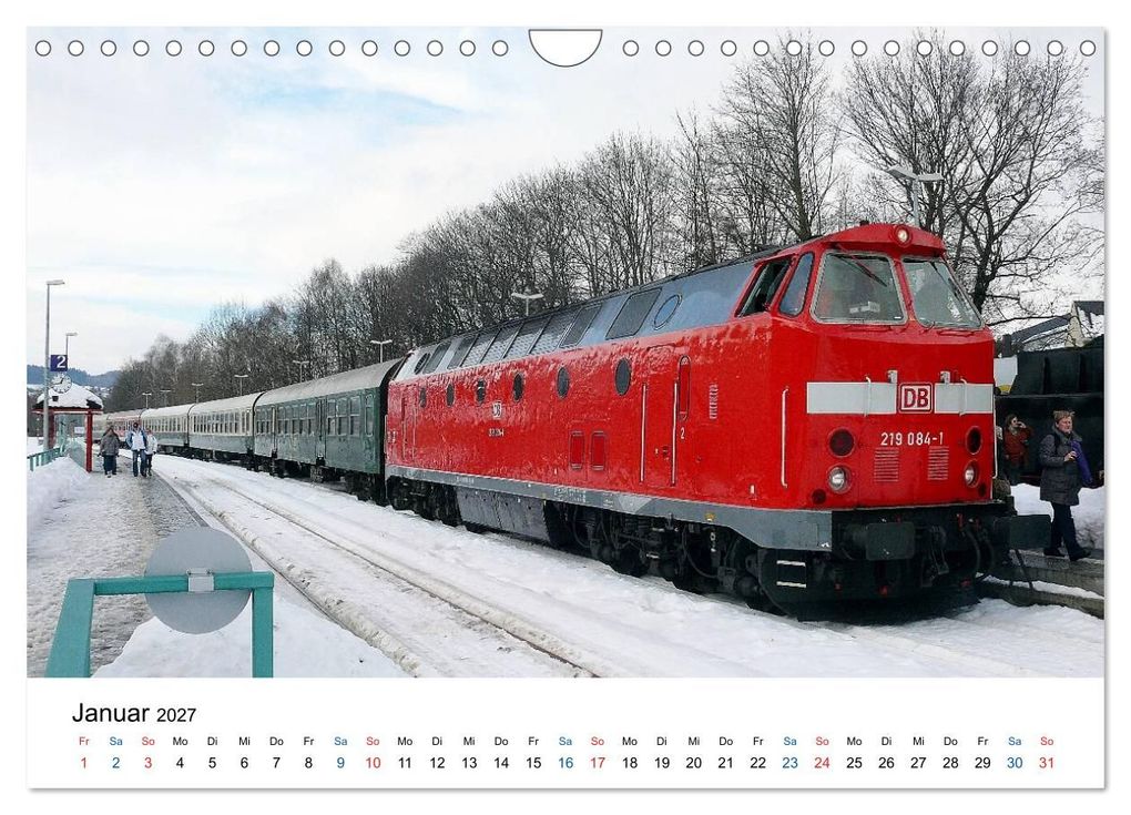 Weitere Ansicht: U-Boot trifft Babelsbergerin. Die Baureihen 118 und 119 der Deutschen Reichsbahn (Wandkalender 2027 DIN A4 quer), CALVENDO Monatskalender | Wolfgang Gerstner, Calvendo