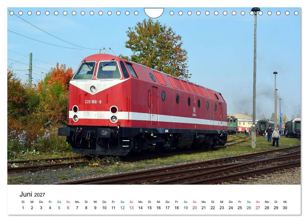 Weitere Ansicht: U-Boot trifft Babelsbergerin. Die Baureihen 118 und 119 der Deutschen Reichsbahn (Wandkalender 2027 DIN A4 quer), CALVENDO Monatskalender | Wolfgang Gerstner, Calvendo