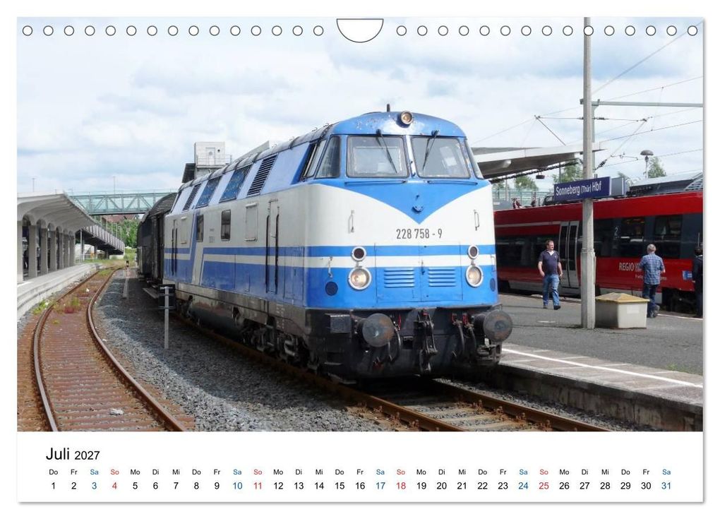 Weitere Ansicht: U-Boot trifft Babelsbergerin. Die Baureihen 118 und 119 der Deutschen Reichsbahn (Wandkalender 2027 DIN A4 quer), CALVENDO Monatskalender | Wolfgang Gerstner, Calvendo