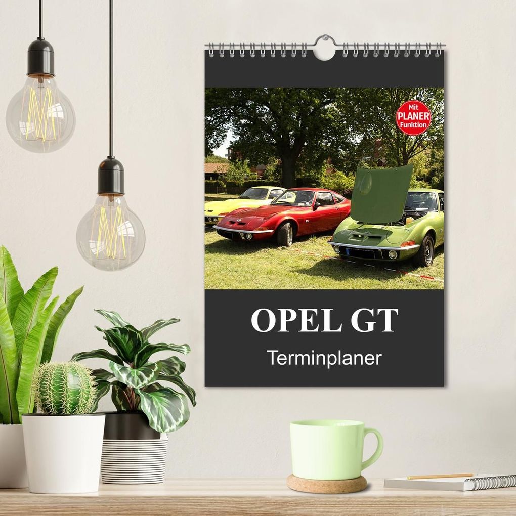Weitere Ansicht: Opel GT Terminplaner (Wandkalender 2027 DIN A4 hoch), CALVENDO Monatskalender | Anja Bagunk, Calvendo
