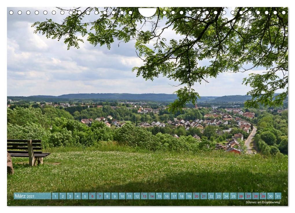 Weitere Ansicht: SAARLAND - AUSSICHTSREICH (Wandkalender 2027 DIN A4 quer), CALVENDO Monatskalender | Udo Haafke, Calvendo