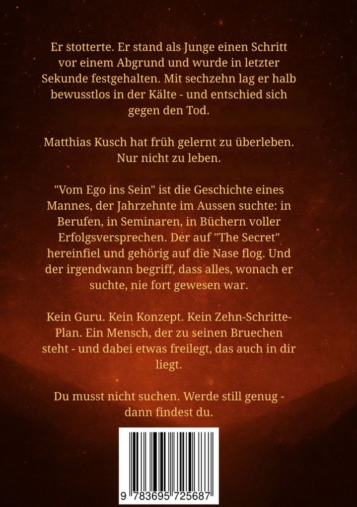 Weitere Ansicht: Vom Ego ins Sein | Matthias Kusch