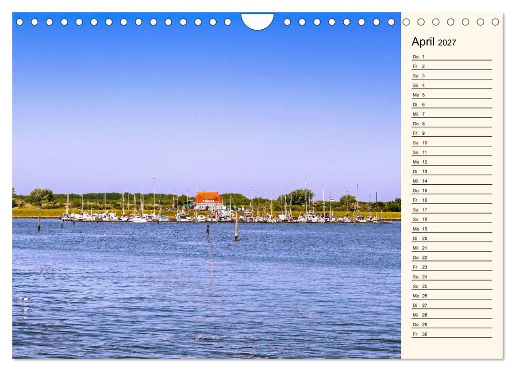 Weitere Ansicht: Langeoog Geburtstagskalender (Wandkalender 2027 DIN A4 quer), CALVENDO Monatskalender | Andrea Dreegmeyer, Calvendo