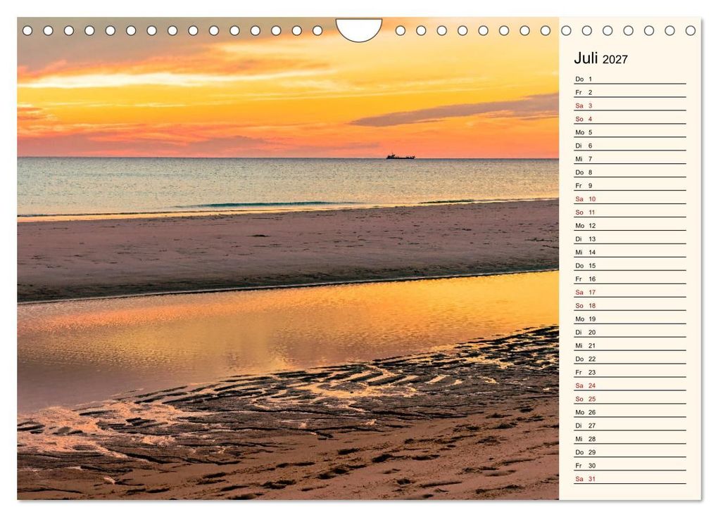 Weitere Ansicht: Langeoog Geburtstagskalender (Wandkalender 2027 DIN A4 quer), CALVENDO Monatskalender | Andrea Dreegmeyer, Calvendo