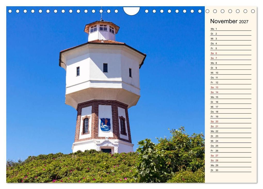 Weitere Ansicht: Langeoog Geburtstagskalender (Wandkalender 2027 DIN A4 quer), CALVENDO Monatskalender | Andrea Dreegmeyer, Calvendo