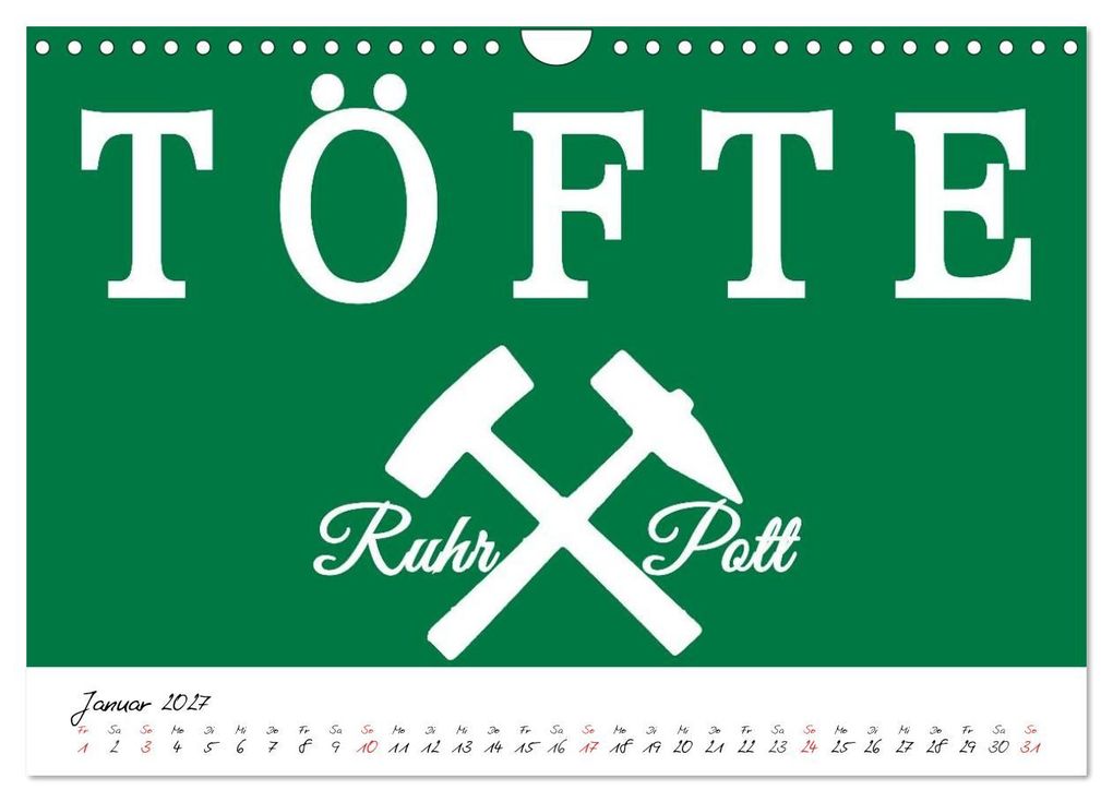 Weitere Ansicht: Ruhrpott Vokabeln (Wandkalender 2027 DIN A4 quer), CALVENDO Monatskalender | Christine Daus, Calvendo