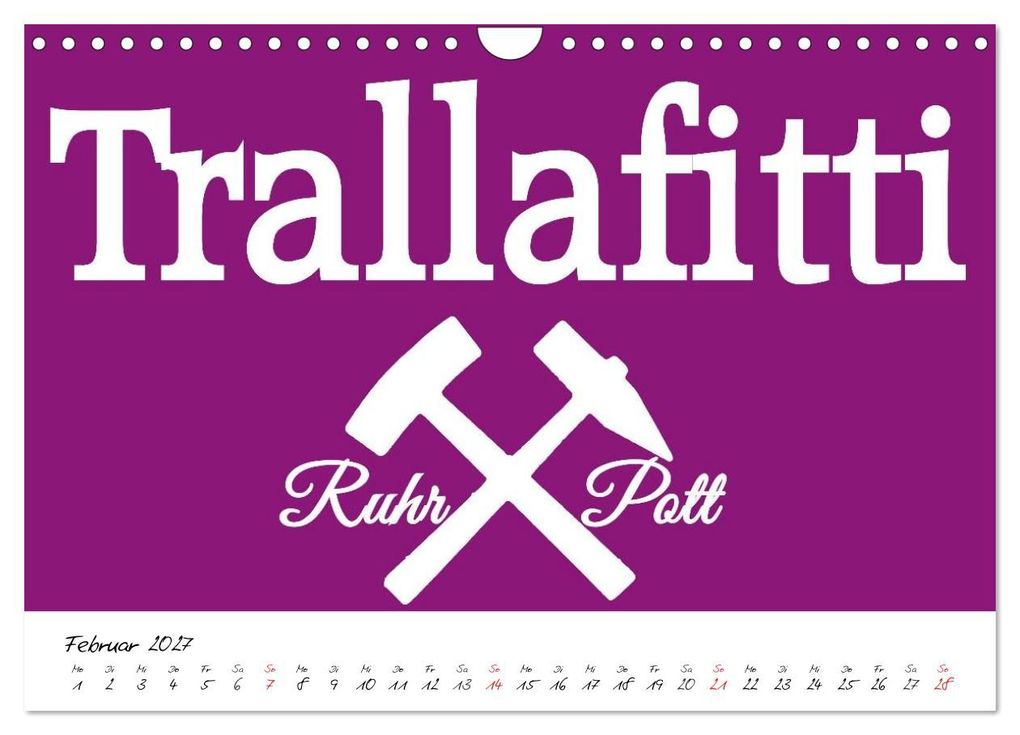 Weitere Ansicht: Ruhrpott Vokabeln (Wandkalender 2027 DIN A4 quer), CALVENDO Monatskalender | Christine Daus, Calvendo