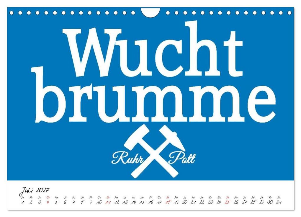 Weitere Ansicht: Ruhrpott Vokabeln (Wandkalender 2027 DIN A4 quer), CALVENDO Monatskalender | Christine Daus, Calvendo