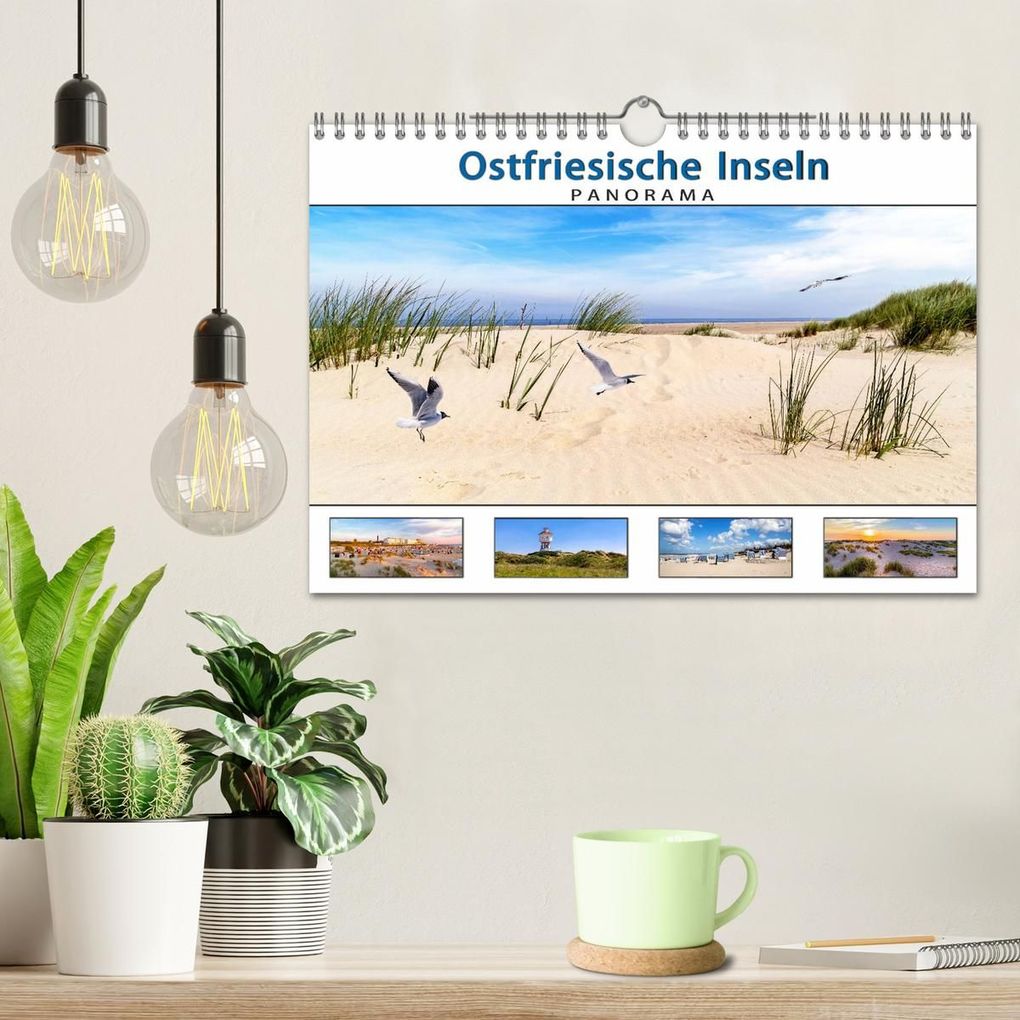 Weitere Ansicht: PANORAMA - Ostfriesische Inseln (Wandkalender 2027 DIN A4 quer), CALVENDO Monatskalender | Andrea Dreegmeyer, Calvendo