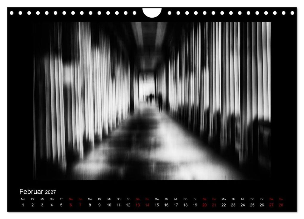 Weitere Ansicht: Strassenfotografie Berlin. schwarz/weiß - abstrakt - minimalistisch (Wandkalender 2027 DIN A4 quer), CALVENDO Monatskalender | Frank Andree, Calvendo