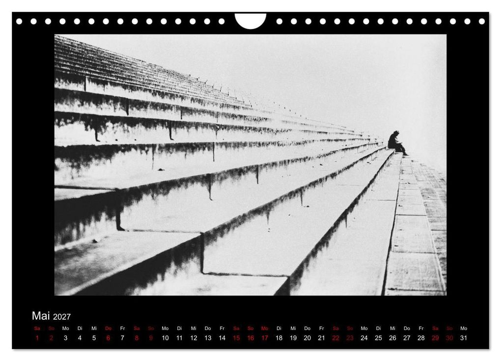Weitere Ansicht: Strassenfotografie Berlin. schwarz/weiß - abstrakt - minimalistisch (Wandkalender 2027 DIN A4 quer), CALVENDO Monatskalender | Frank Andree, Calvendo
