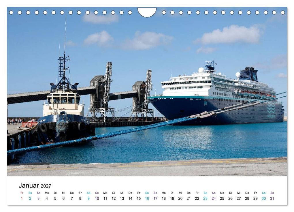 Weitere Ansicht: Riesen der Meere - Kreuzfahrtschiffe (Wandkalender 2027 DIN A4 quer), CALVENDO Monatskalender | Frank Gayde, Calvendo