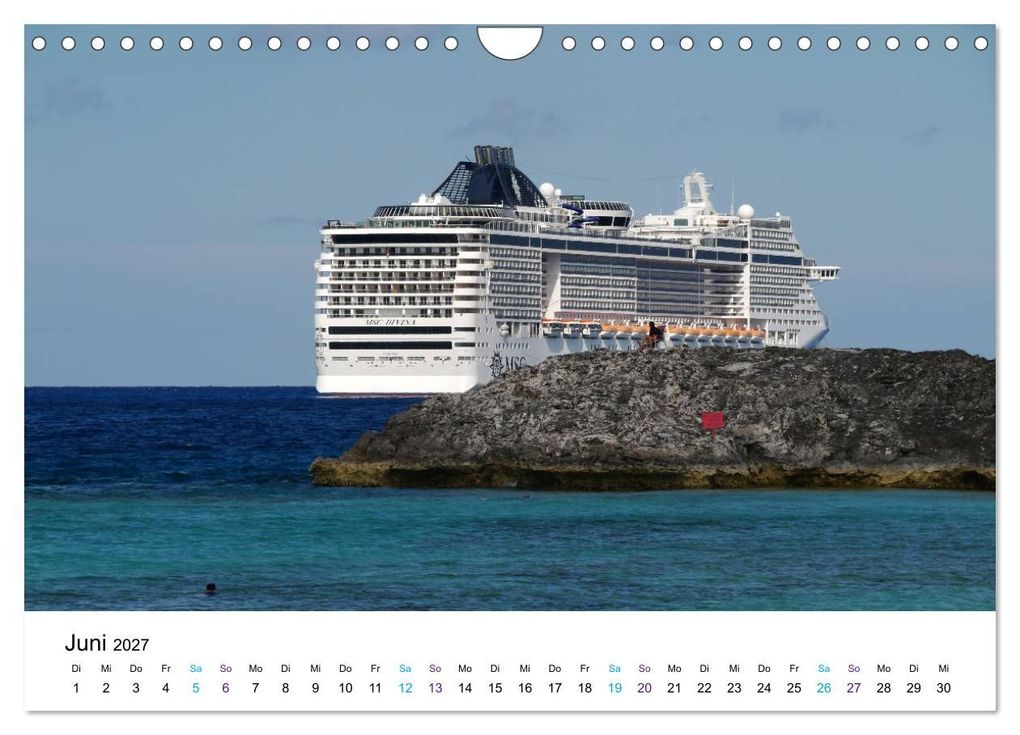 Weitere Ansicht: Riesen der Meere - Kreuzfahrtschiffe (Wandkalender 2027 DIN A4 quer), CALVENDO Monatskalender | Frank Gayde, Calvendo