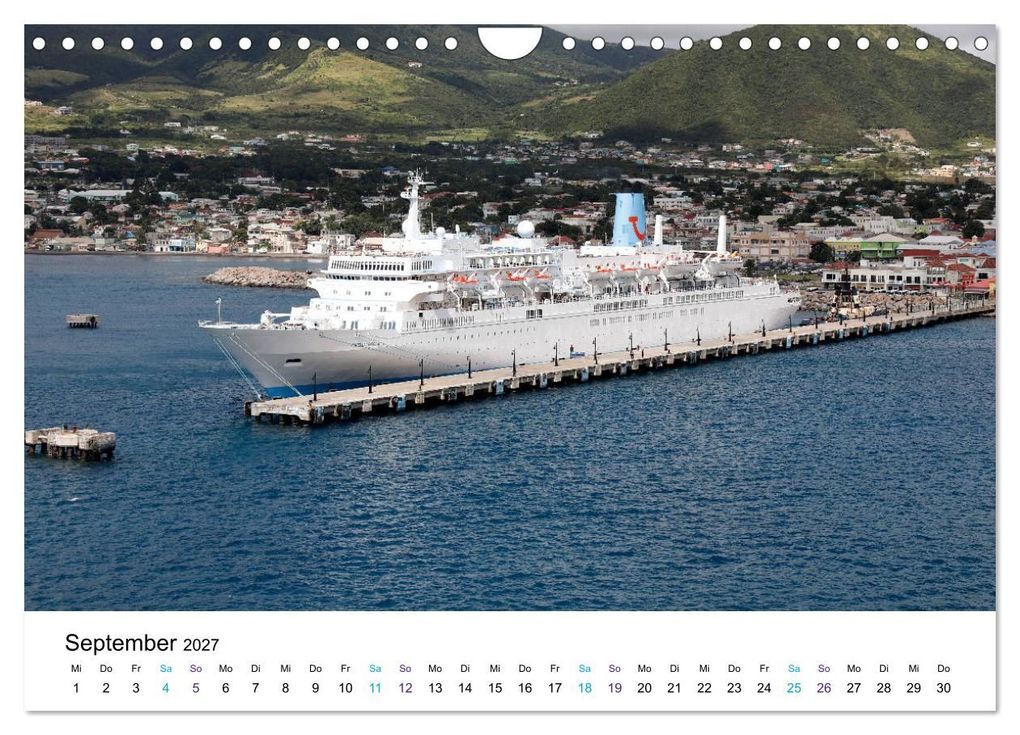 Weitere Ansicht: Riesen der Meere - Kreuzfahrtschiffe (Wandkalender 2027 DIN A4 quer), CALVENDO Monatskalender | Frank Gayde, Calvendo