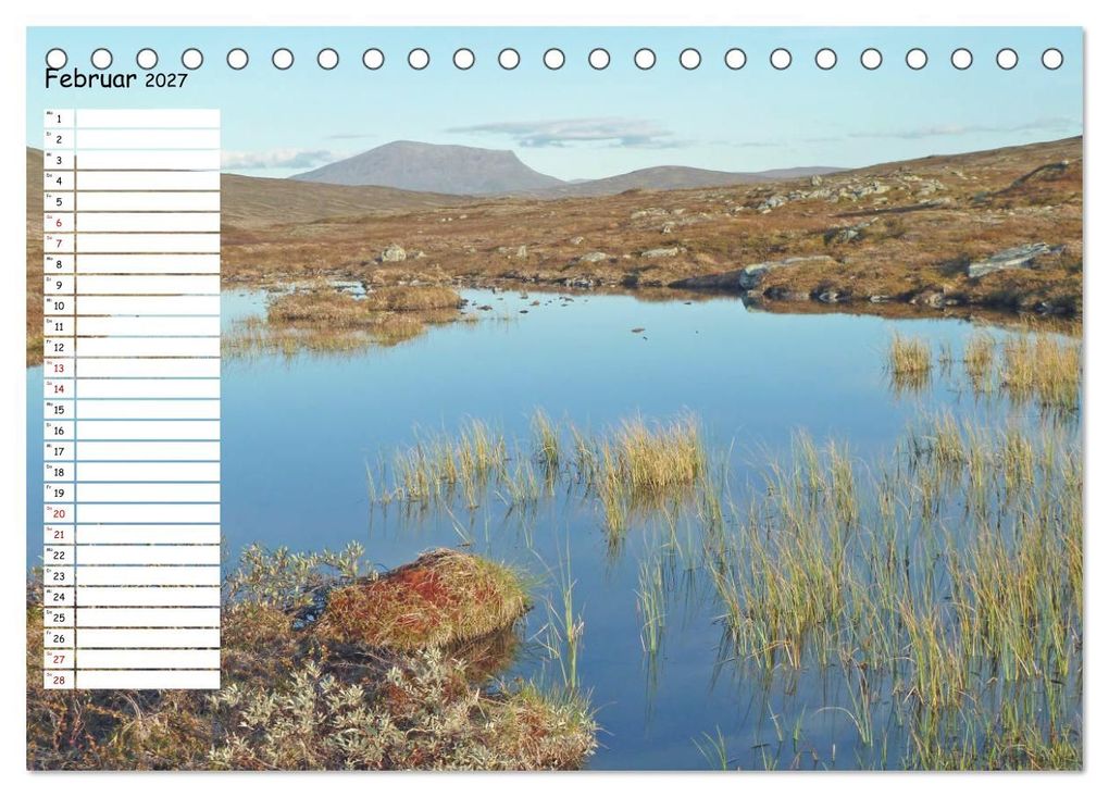 Weitere Ansicht: Einsame Natur - Terminkalender (Tischkalender 2027 DIN A5 quer), CALVENDO Monatskalender | Anita Berger, Calvendo