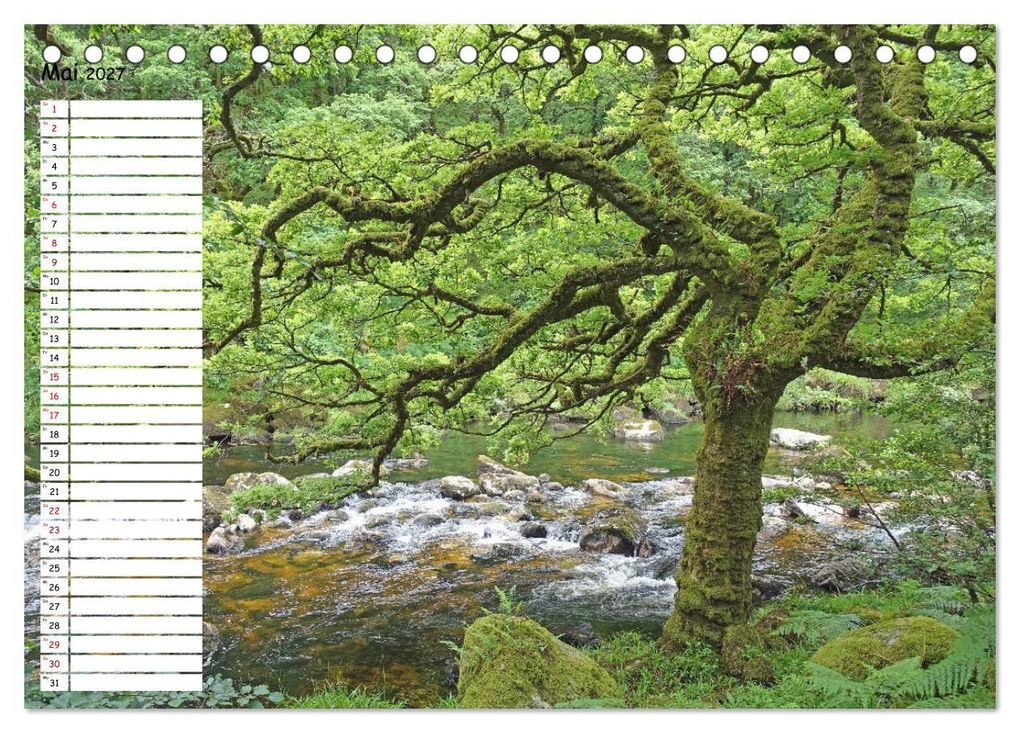 Weitere Ansicht: Einsame Natur - Terminkalender (Tischkalender 2027 DIN A5 quer), CALVENDO Monatskalender | Anita Berger, Calvendo