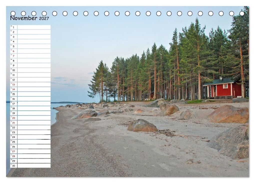 Weitere Ansicht: Einsame Natur - Terminkalender (Tischkalender 2027 DIN A5 quer), CALVENDO Monatskalender | Anita Berger, Calvendo