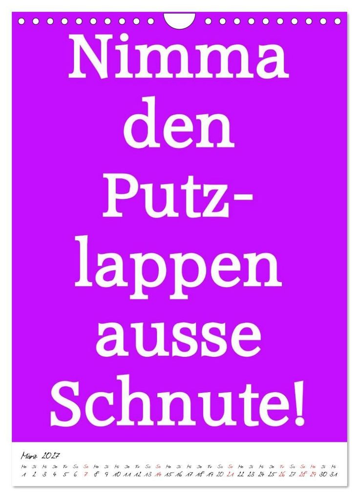 Weitere Ansicht: Sprüche ausm Pott (Wandkalender 2027 DIN A4 hoch), CALVENDO Monatskalender | Christine Daus, Calvendo
