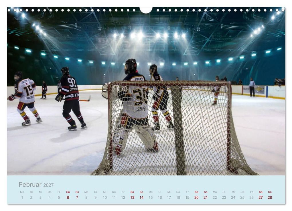 Weitere Ansicht: Eishockey! Schneller, härter, das Powergame! (Wandkalender 2027 DIN A3 quer), CALVENDO Monatskalender | Boris Robert, Calvendo