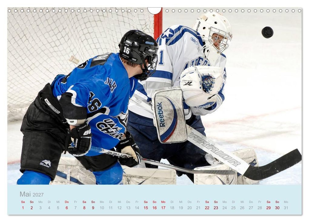Weitere Ansicht: Eishockey! Schneller, härter, das Powergame! (Wandkalender 2027 DIN A3 quer), CALVENDO Monatskalender | Boris Robert, Calvendo