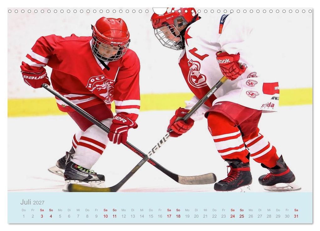 Weitere Ansicht: Eishockey! Schneller, härter, das Powergame! (Wandkalender 2027 DIN A3 quer), CALVENDO Monatskalender | Boris Robert, Calvendo