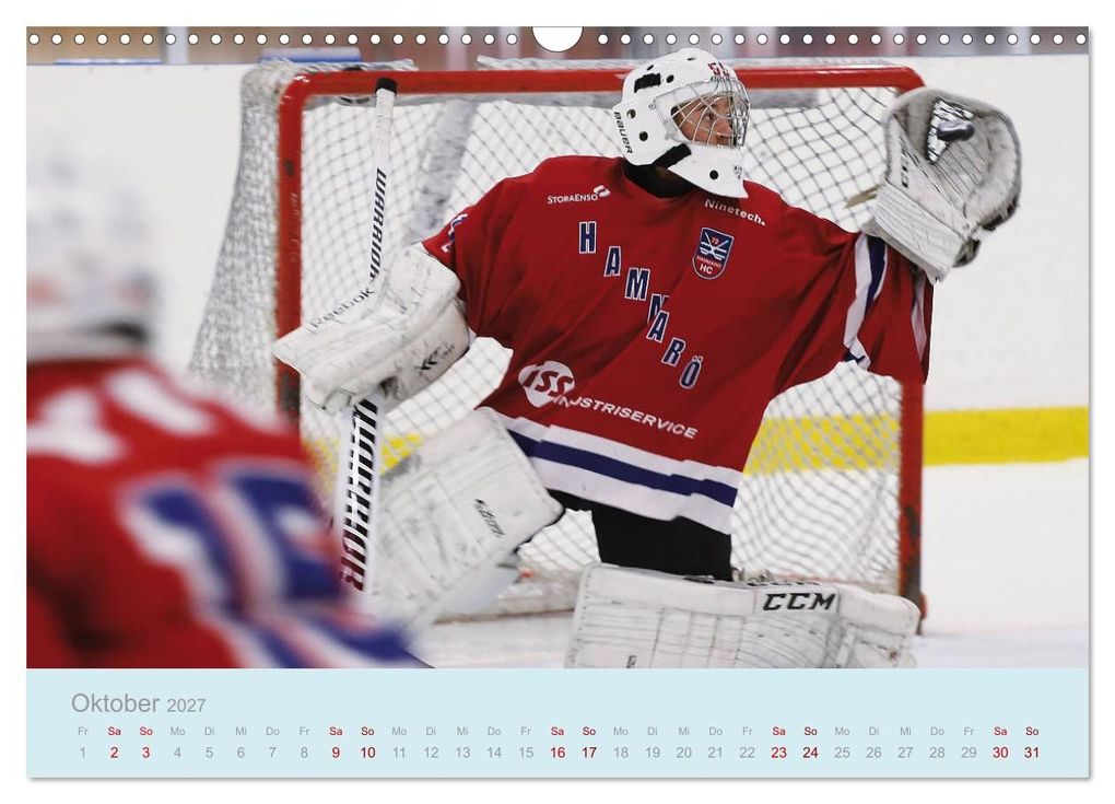 Weitere Ansicht: Eishockey! Schneller, härter, das Powergame! (Wandkalender 2027 DIN A3 quer), CALVENDO Monatskalender | Boris Robert, Calvendo