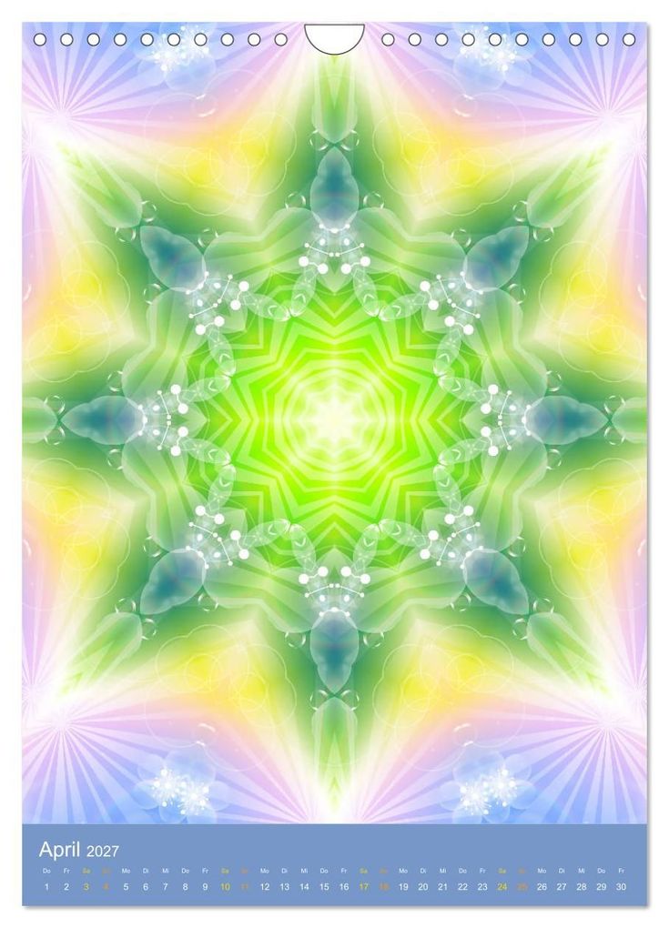 Weitere Ansicht: Lichtvolle Mandalas (Wandkalender 2027 DIN A4 hoch), CALVENDO Monatskalender | Gaby Shayana Hoffmann, Calvendo