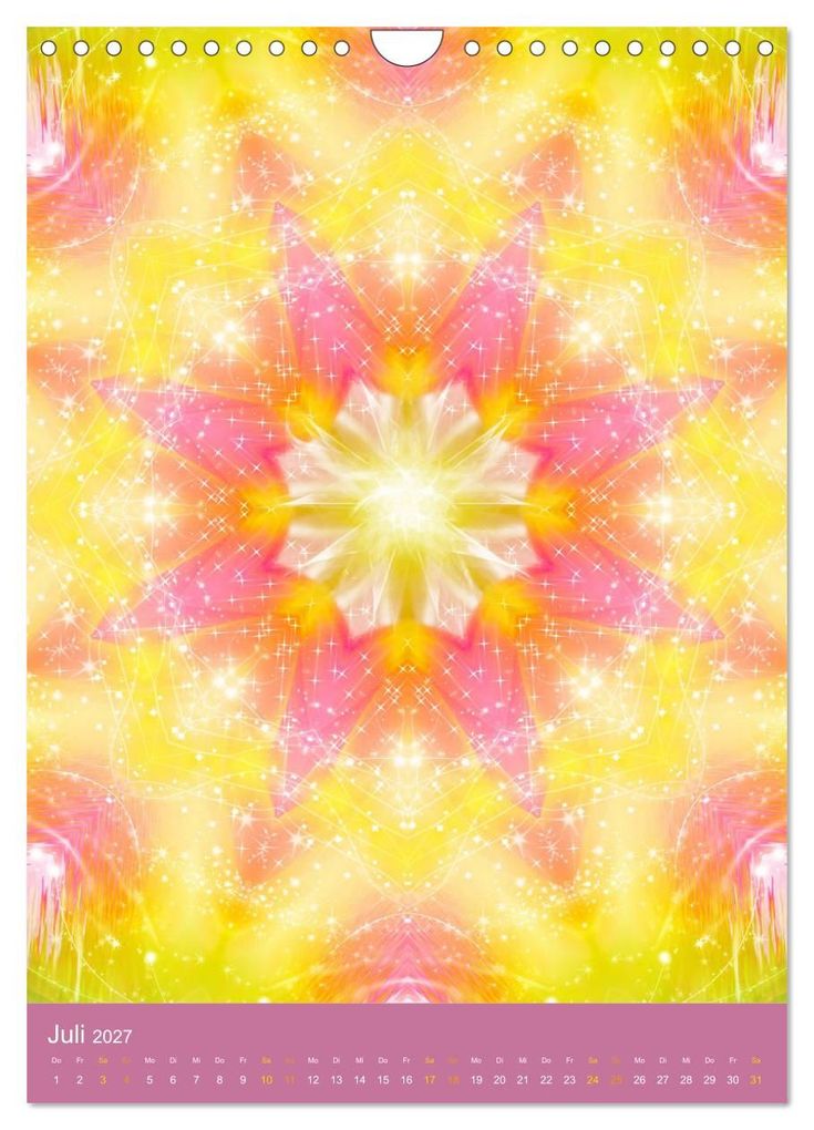Weitere Ansicht: Lichtvolle Mandalas (Wandkalender 2027 DIN A4 hoch), CALVENDO Monatskalender | Gaby Shayana Hoffmann, Calvendo