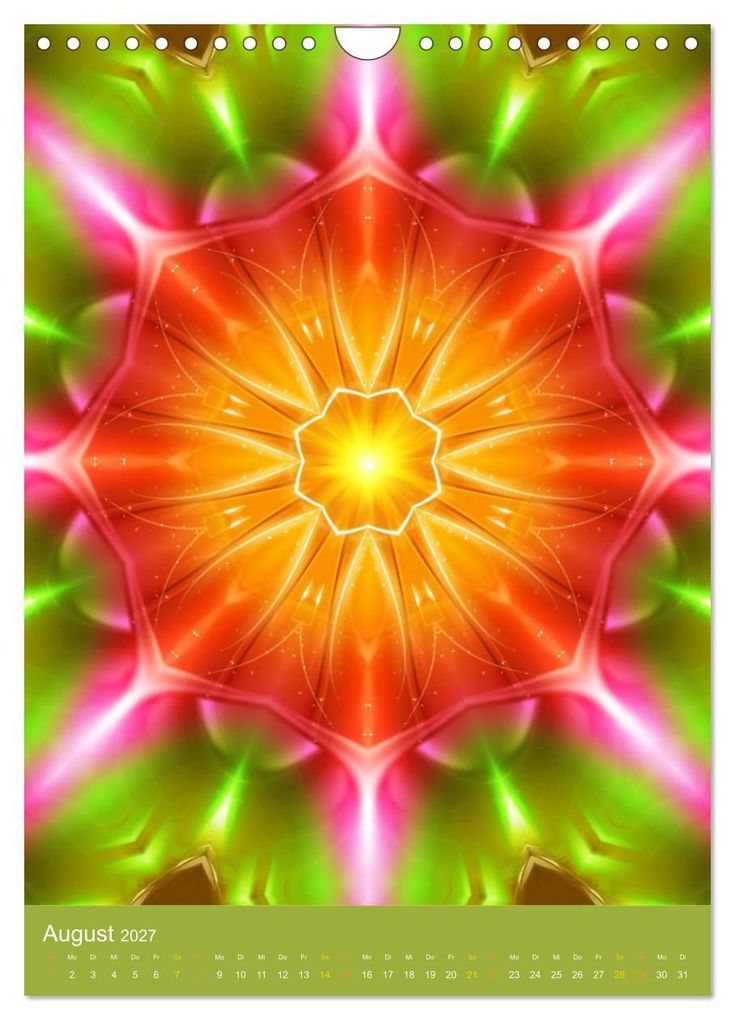 Weitere Ansicht: Lichtvolle Mandalas (Wandkalender 2027 DIN A4 hoch), CALVENDO Monatskalender | Gaby Shayana Hoffmann, Calvendo