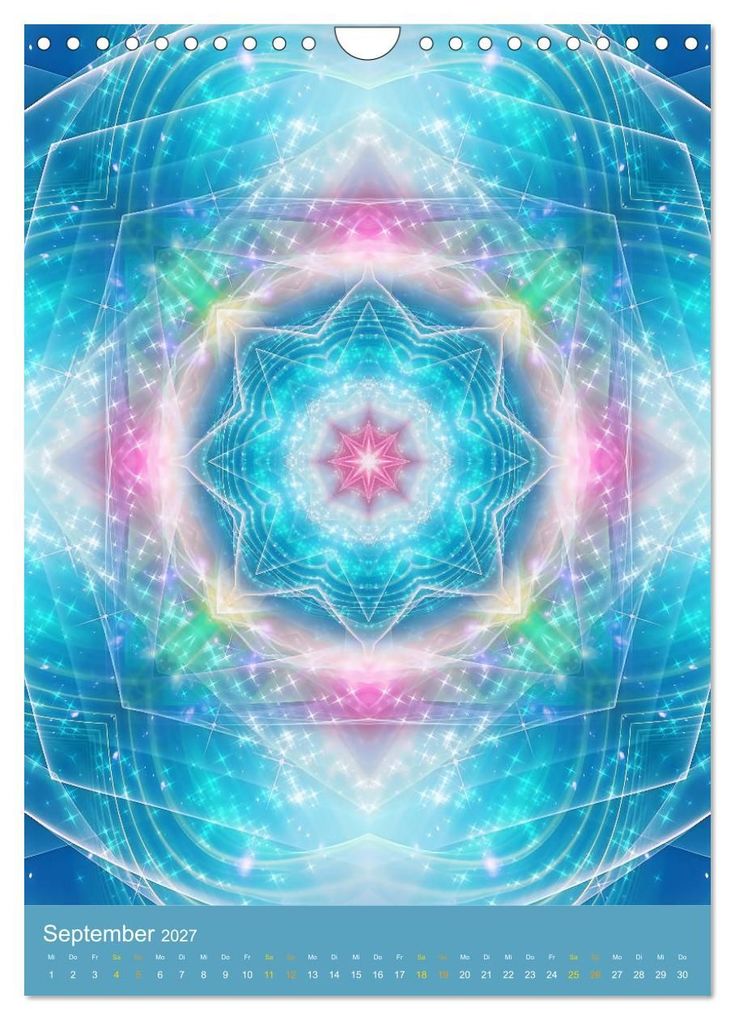 Weitere Ansicht: Lichtvolle Mandalas (Wandkalender 2027 DIN A4 hoch), CALVENDO Monatskalender | Gaby Shayana Hoffmann, Calvendo