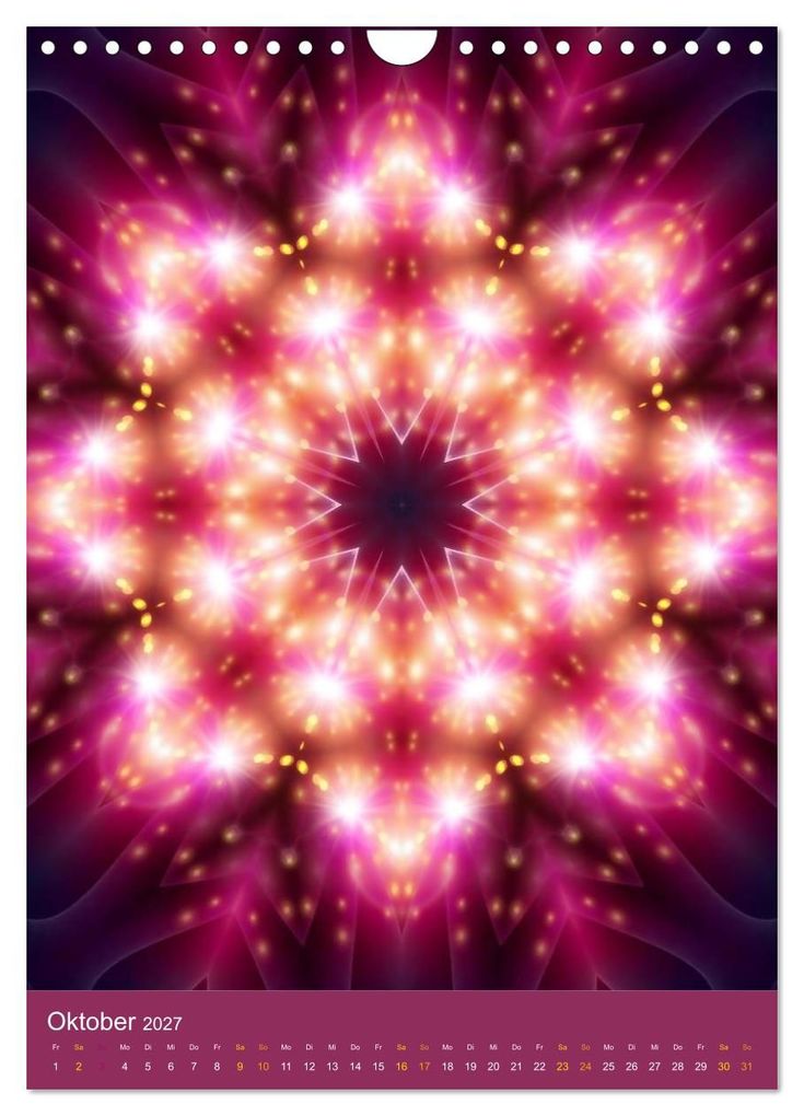 Weitere Ansicht: Lichtvolle Mandalas (Wandkalender 2027 DIN A4 hoch), CALVENDO Monatskalender | Gaby Shayana Hoffmann, Calvendo