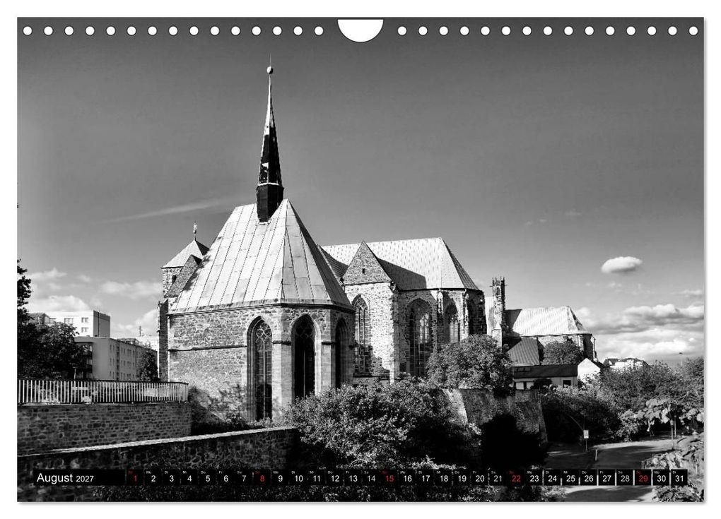 Weitere Ansicht: Magdeburg in Schwarz - Weiß (Wandkalender 2027 DIN A4 quer), CALVENDO Monatskalender | Beate Bussenius, Calvendo