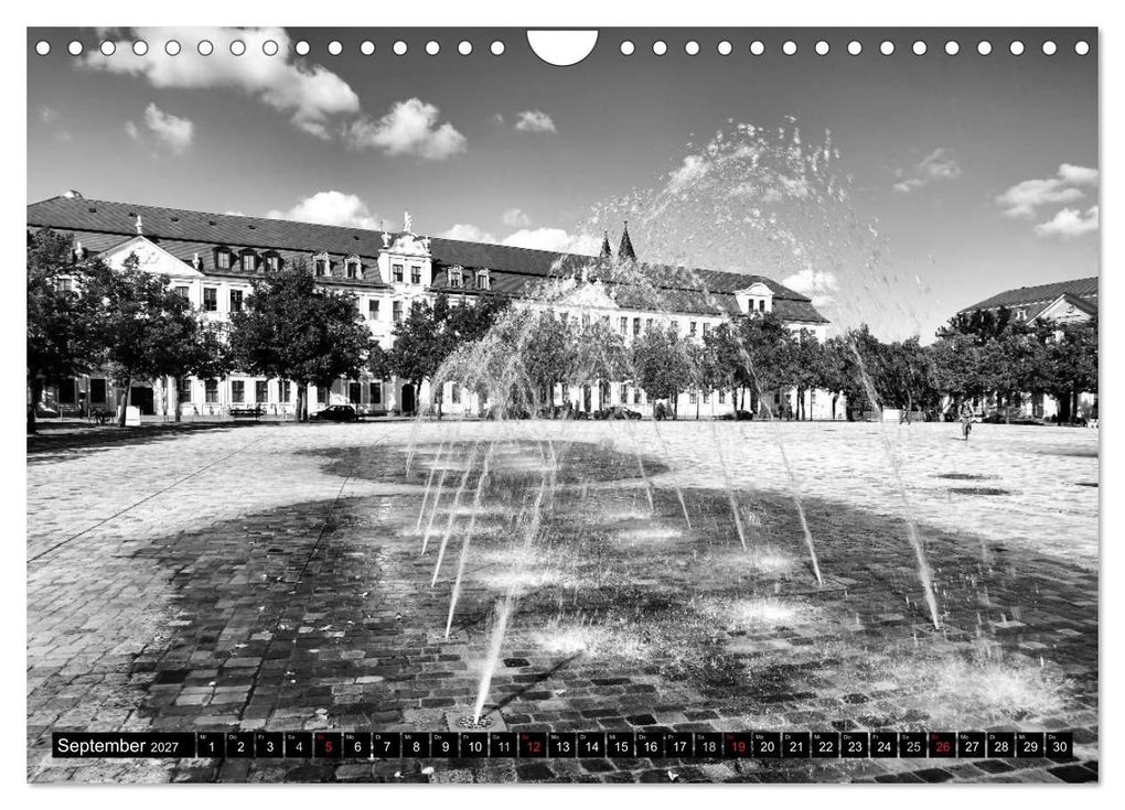 Weitere Ansicht: Magdeburg in Schwarz - Weiß (Wandkalender 2027 DIN A4 quer), CALVENDO Monatskalender | Beate Bussenius, Calvendo