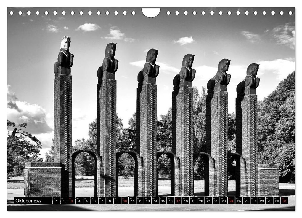 Weitere Ansicht: Magdeburg in Schwarz - Weiß (Wandkalender 2027 DIN A4 quer), CALVENDO Monatskalender | Beate Bussenius, Calvendo