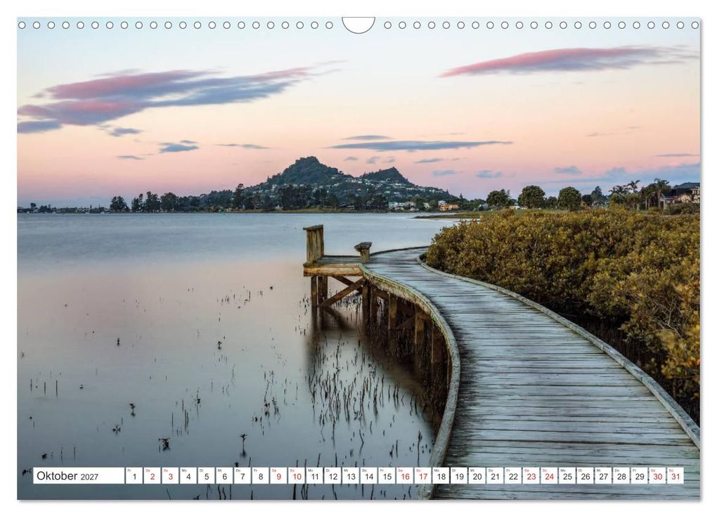 Weitere Ansicht: Neuseeland Nordinsel - Das Land der Hobbits und Vulkane (Wandkalender 2027 DIN A3 quer), CALVENDO Monatskalender | Joana Kruse, Calvendo