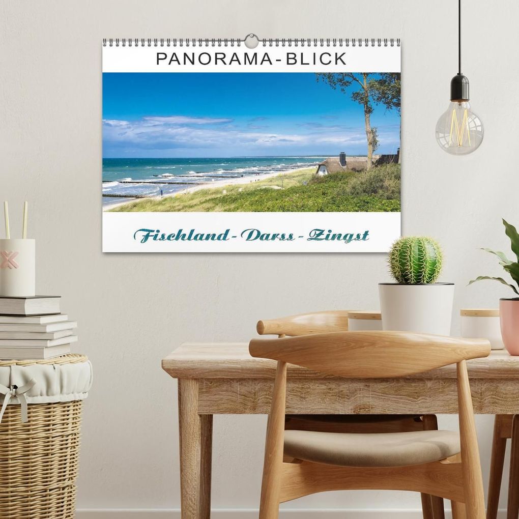 Weitere Ansicht: Panorama-Blick Fischland-Darss-Zingst (Wandkalender 2027 DIN A3 quer), CALVENDO Monatskalender | Andrea Dreegmeyer, Calvendo