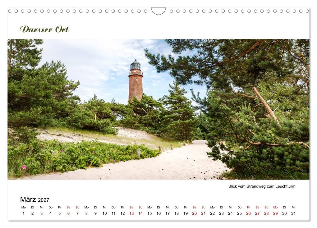 Weitere Ansicht: Panorama-Blick Fischland-Darss-Zingst (Wandkalender 2027 DIN A3 quer), CALVENDO Monatskalender | Andrea Dreegmeyer, Calvendo