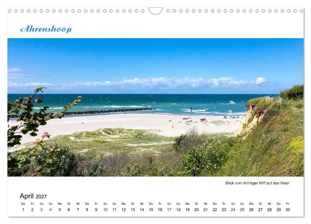 Weitere Ansicht: Panorama-Blick Fischland-Darss-Zingst (Wandkalender 2027 DIN A3 quer), CALVENDO Monatskalender | Andrea Dreegmeyer, Calvendo