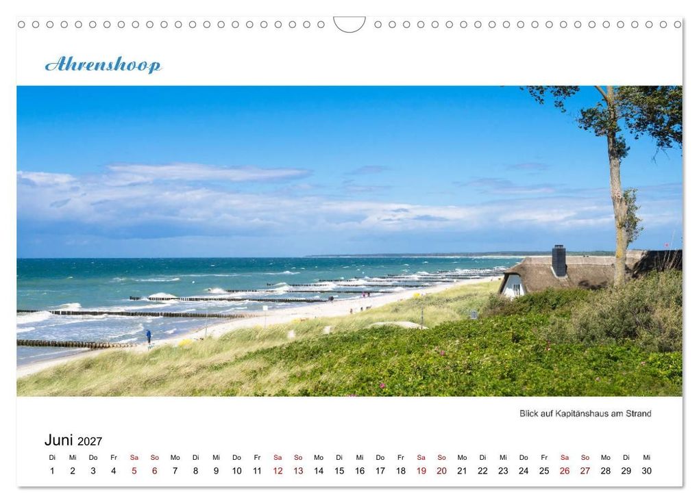 Weitere Ansicht: Panorama-Blick Fischland-Darss-Zingst (Wandkalender 2027 DIN A3 quer), CALVENDO Monatskalender | Andrea Dreegmeyer, Calvendo